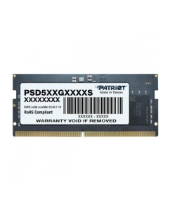 Купить Оперативная память Patriot PSD58G560041S для ноутбука, 8 ГБ, DDR5-5600, 3213215 в E-mobi