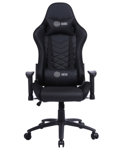 Купить Кресло игровое с подголовником Cactus CS-CHR-0099BL  в E-mobi