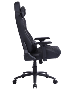 Купить Кресло игровое Cactus CS-CHR-130 сиденье черное эко.кожа крестовина металл пластик  в E-mobi