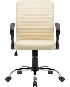 Купить Офисное кресло Defender Dublin бежевый,PU,3класс  в E-mobi