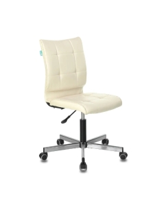Купить Компьютерное кресло Бюрократ CH-330M бежевый искусственная кожа крестовина металл CH-330M/ в E-mobi