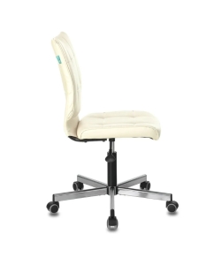 Купить Компьютерное кресло Бюрократ CH-330M бежевый искусственная кожа крестовина металл CH-330M/  в E-mobi