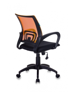 Купить Компьютерное кресло Бюрократ CH-695N/OR/TW-11, черный/оранжевый  в E-mobi