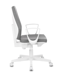 Купить Кресло БЮРОКРАТ CH-W545, на колесиках, ткань, серый [ch-w545/grafit]  в E-mobi