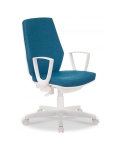 Купить Кресло БЮРОКРАТ CH-W545, на колесиках, ткань, синий [ch-w545/denim] в E-mobi