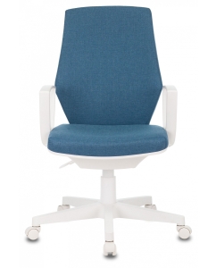 Купить Кресло БЮРОКРАТ CH-W545, на колесиках, ткань, синий [ch-w545/denim]  в E-mobi