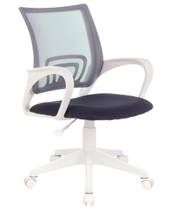 Купить Кресло БЮРОКРАТ CH-W695NLT, на колесиках, сетка/ткань, темно-серый [ch-w695nlt/dg/tw-12] в E-mobi