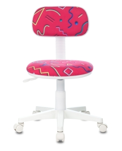 Купить Кресло детское Бюрократ CH-W201NX Sticks 05 raspberry  в E-mobi