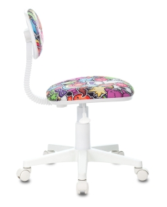 Купить Кресло детское Бюрократ CH-W201NX, обивка: ткань, цвет: мультиколор  в E-mobi