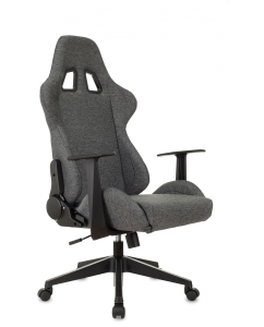 Купить Кресло игровое Бюрократ Zombie Neo 3C1 с подголовником, серый в E-mobi