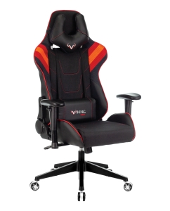 Купить Кресло игровое ZOMBIE VIKING 4 AERO RED две подушки черный/красный искусст.кожа/ткань в E-mobi