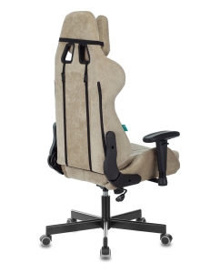 Купить Кресло игровое ZOMBIE VIKING KNIGHT LT21 FABRIC песочный крестовина металл  в E-mobi