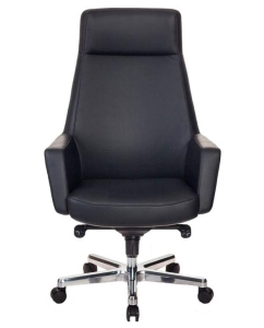 Купить Кресло руководителя Бюрократ _ANTONIO/BLACK 1047875, черный в E-mobi