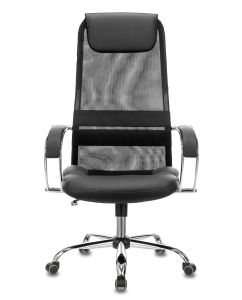 Купить Кресло руководителя Бюрократ CH-608SL/BLACK 1141495, черный  в E-mobi