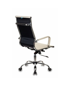 Купить Бюрократ Кресло руководителя Бюрократ CH-883 слоновая кость эко.кожа крестовина металл хро  в E-mobi