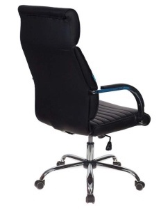 Купить Кресло руководителя Бюрократ T-8010SL/BLACK, черный  в E-mobi