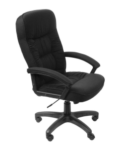 Купить Кресло руководителя Бюрократ T-9908AXSN-BLACK, черный в E-mobi
