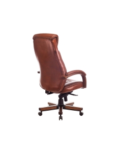Купить Кресло руководителя БЮРОКРАТ T-9924WALNUT, светло-коричневый [t-9924walnut/chok]  в E-mobi