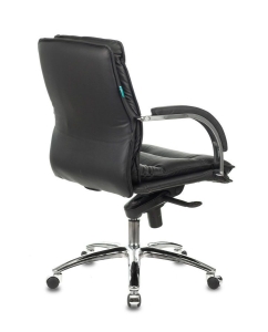 Купить Бюрократ Кресло руководителя Бюрократ T-9927SL-LOW черный кожа низк.спин. крестовина метал  в E-mobi