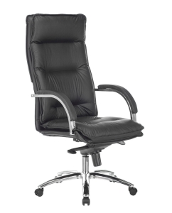 Купить Кресло руководителя БЮРОКРАТ T-9927SL, на колесиках, кожа, черный [t-9927sl/black] в E-mobi
