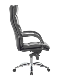 Купить Кресло руководителя БЮРОКРАТ T-9927SL, на колесиках, кожа, черный [t-9927sl/black]  в E-mobi