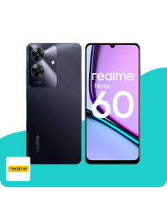 Купить Смартфон Realme Note 60 6/128GB Полуночный черный (15744) в E-mobi