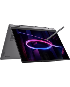 Купить Ноутбук Lenovo Yoga 7 2-in-1 16IPH11 (83TE0023RK-Win11H)Core Ultra 5 325 16Gb SSD512Gb Intel Graphics 16" OLED Touch WUXGA (1920x1200)grey WiFi BT Cam  в E-mobi