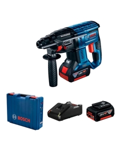 Купить Аккумуляторный бесщеточный перфоратор Bosch GBH 180-LI с 2 АКБ и ЗУ 0611911121 в E-mobi