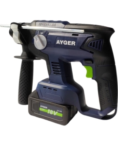 Купить Перфоратор аккумуляторный бесщеточный AYGER с одним аккумулятором 4Ah AHA18BL4 в E-mobi
