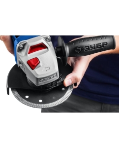 Купить Углошлифовальная машина ЗУБР Профессионал 125 мм, 1500 вт УШМ-П125-1500 ПСТ  в E-mobi