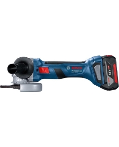 Купить Аккумуляторная угловая шлифмашина Bosch GWS 180-LI + батарея + ЗУ 06019H90R1  в E-mobi
