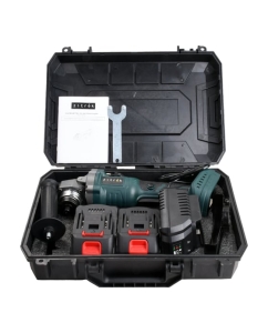 Купить Углошлифовальная бесщёточная машина Zitrek ZKAG20-125 в кейсе, 125мм, 20 В, 2x4.0 Ач 085-1025  в E-mobi