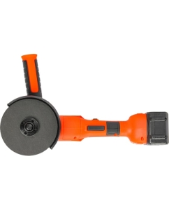 Купить Угловая аккумуляторная шлифмашина СПЕЦ БШУ-125-18Ли/М бесщеточный двигатель, 125 мм, 8000 об/мин, 18 В, 2 аккумулятора, Ли-Ион,  4,0 Ач, зу 2,0ч, кейс, цветная рубашка на кейс СПЕЦ-4117  в E-mobi