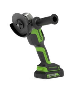 Купить Аккумуляторная угловая шлифовальная машина GreenWorks GD24AG 3200207UA в E-mobi