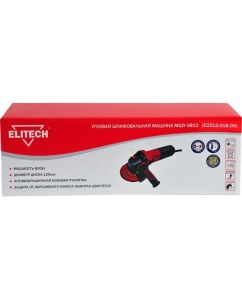 Купить Угловая шлифмашина ELITECH МШУ 0812 E2213.018.00 200320  в E-mobi