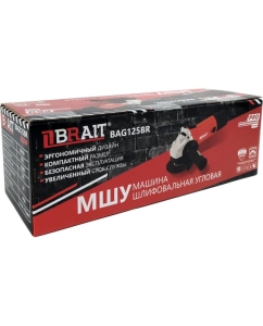 Купить Угловая шлифовальная машина BRAIT BAG125BR PRO 21.01.172.088  в E-mobi