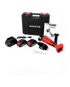 Купить Угловая аккумуляторная шлифмашина MASTERS AG-125/21v в кейсе 2 акб 19917 в E-mobi