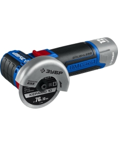 Купить Бесщеточная угловая шлифмашина ЗУБР Профессионал 12 В, без АКБ, в коробке AB-76 в E-mobi