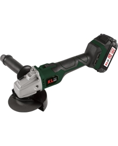 Купить Профессиональная бесщеточная ушм (болгарка) аккумуляторная KLPRO KLAT18BS-20 с регулировкой оборотов, 18 v / 2.0 ah li-ion 14003 в E-mobi