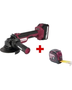 Купить Аккумуляторная угловая шлифовальная машина бесщеточная NeoLaser NAG-125-ACCUM2, 20В + рулетка измерительная NL01301/NL0010 в E-mobi