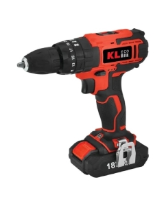 Купить Ударная аккумуляторная дрель-шуруповерт KLECO 18 В / 1,5 Ач 12039 KE18DM-15 в E-mobi