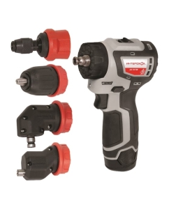 Купить Бесщеточная аккумуляторная дрель-шуруповерт Интерскол ДА-10/12В 36 КомбиМАКС Li-ion, сумка, 2 аккум., 2Ач, 4 насадки 687.2.2.78 в E-mobi