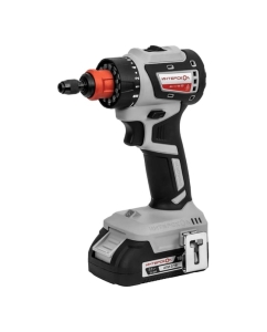 Купить Бесщеточная аккумуляторная дрель-шуруповерт Интерскол ДА-13/18В 50 комби АПИ Li-ion, кейс, 2 аккум., 2 Ач, 4 насадки 776.2.2.79  в E-mobi