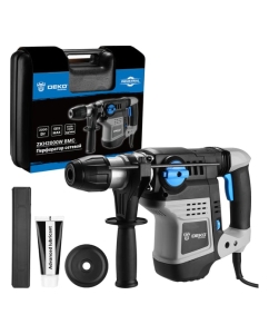 Купить Перфоратор сетевой DEKO ZKH2000W, 2000 Вт, с патроном SDS-max, 10 Дж, в кейсе 084-1030 в E-mobi