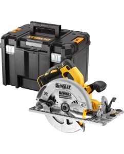 Купить Аккумуляторная дисковая пила Dewalt 18 В, 184 мм, 5800 об/мин, без АКБ и ЗУ, в кейсе TSTAK DCS572NT в E-mobi