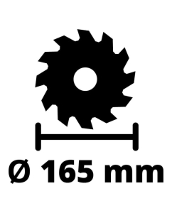 Купить Циркулярная аккумуляторная пила Einhell PXC TE-CS 18/165-1 Li-Solo 4331207  в E-mobi