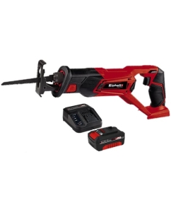 Купить Пила сабельная аккумуляторная Einhell PXC TE-AP 18 Li, 18 В, ход 22 мм, 0-2600 мин, 100 мм, Quick + 1 акк. 4 Ач + ЗУ 4326300SET в E-mobi