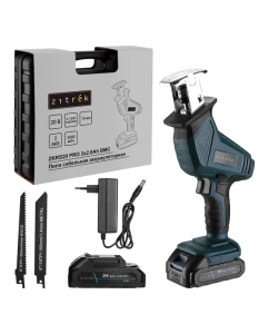 Купить Пила сабельная аккумуляторная Zitrek ZKRS20 PRO в кейсе, 20В, 2x2.0Ач 085-1316 в E-mobi