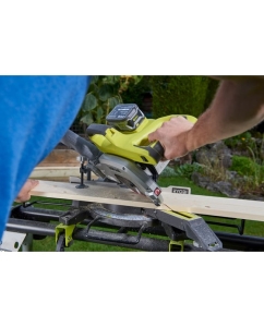Купить Аккумуляторная торцовочно-усовочная пила Ryobi ONE+ R18MS216-0 5133003597  в E-mobi