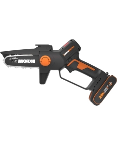 Купить Аккумуляторная пила WORX бесщёточная , 20В, 12см, 2Ач х1, ЗУ 2А WG325E  в E-mobi